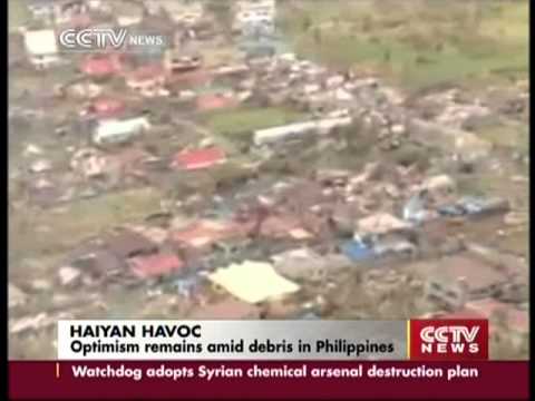 Aerial footage: Typhoon Haiyan leaves vast areas of Philippines in ruins