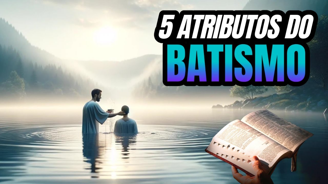 O QUE É O BATISMO: SÍMBOLO OU MUDANÇA REAL!? || TEOLOGIA CRISTÃ E BATISMO