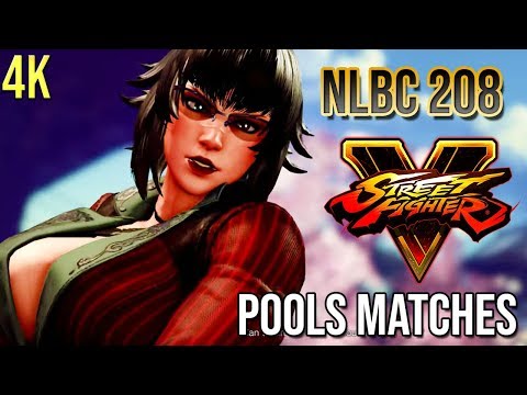 SFVCE - Pool Matches @NLBC 208 TIMESTAMPS [4k/60fps]