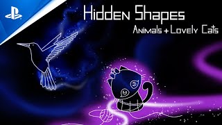 PlayStation Hidden Shapes: Animals + Lovely Cats - Launch Trailer | PS5, PS4 anuncio