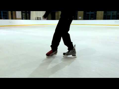 Learn How To Do The Grapevine Freestyle Ice Skating Footwork Trick In Detail Video Tutorial