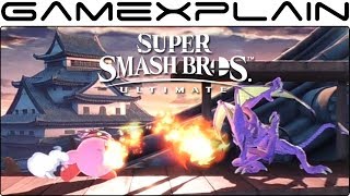Super Smash Bros. Ultimate 1 vs 1 Gameplay - Kirby vs Ridley on Suzaku Castle (+Ridley Copy Ability)