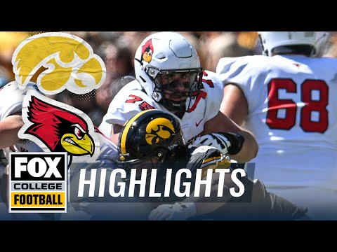 Iowa Hawkeyes vs. Illinois State Redbirds Highlights | FOX College Football