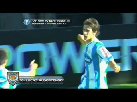 Gol Lucas Albertengo - Atlético Rafaela 1 Vs Rosario Central 1 - Final 2014 - 14ta Fecha