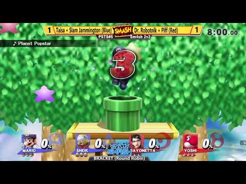 PSTS6 - Taisa (Sheik/Cloud) + Slam Jammington (Mario) vs Dr. Robotnik (Yoshi) + Piff (Bayo)