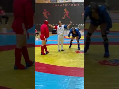 Bulgarian Combat Sambo Championship-98 kg FINAL-Krum Ignatov(red) vs Kamen Georgiev(blue)