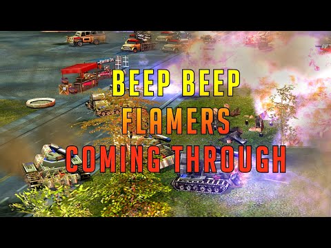 BoYcaH (Stealth) vs Size (Tank) - Epic Flaming Destruction - Generals Zero Hour Online Multiplayer