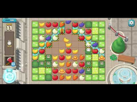 We Bare Bears Match3 Repairs Level 500 - No Boosters