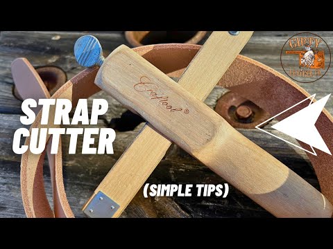 How to Use a Strap Cutter for Leather Crafting