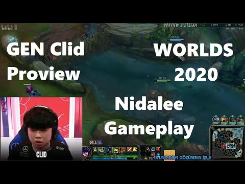 Worlds 2020 Proview GenG Clid Nidalee Gameplay POV GenG vs LGD