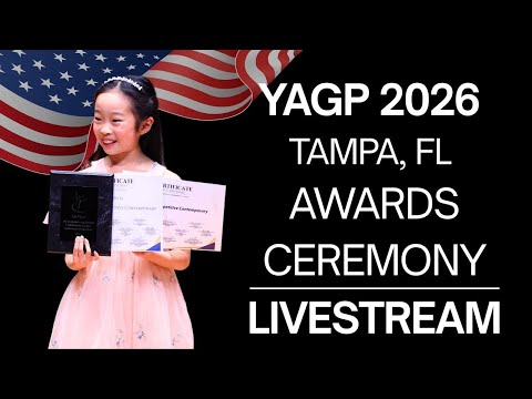 Awards Ceremony ~ YAGP 2026 Tampa, Florida