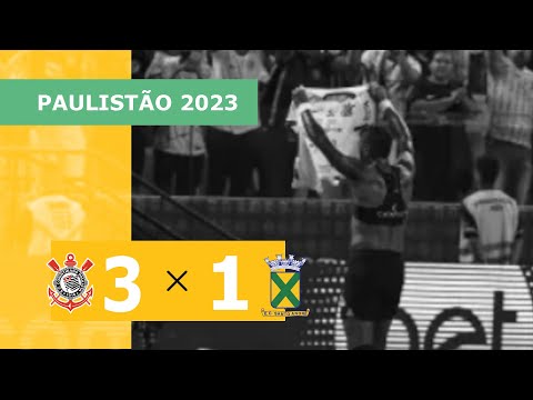 Corinthians 3 x 1 Santo André - 04/03 - Gols -  Campeonato Paulista 2023