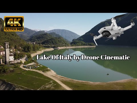 Lake Of Italy by Drone Cinematic | Dji Mavic Mini | Lago del Corlo
