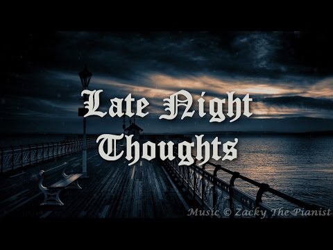 Midnight Playing On Piano - Late Night Thoughts (Original Improvisation)