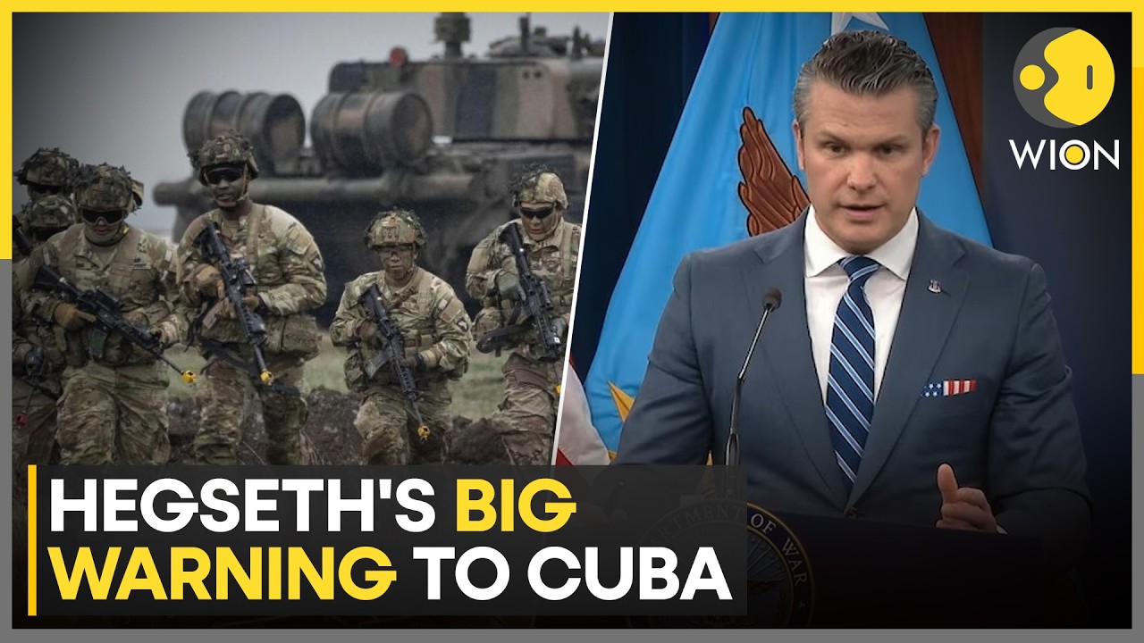 US-Cuba Tensions: Pete Hegseth Warns Cuba Against Arms Procurement | WION World News