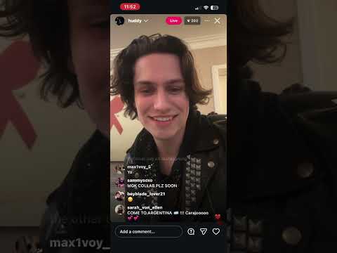 Huddy instagram live 12/5/25