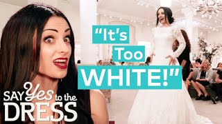 Rockstar Bride Wants To Look Like A DEAD Bride On Her Wedding Day | Say Yes To The Dress