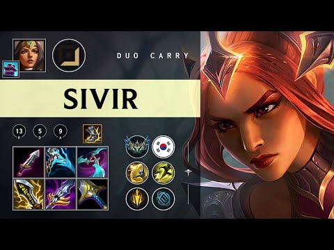 Sivir ADC vs Miss Fortune - KR Challenger Patch 26.02
