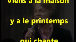 cloclo ya le printemps ki chante Kara0com lennybar