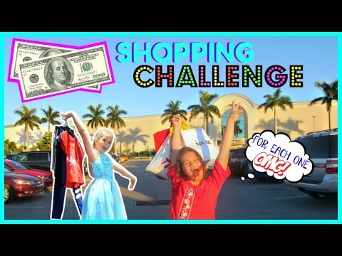 $200 DOLLAR SHOPPING CHALLENGE "BUY ANYTHING YOU WANT"  "SISTER FOREVER" Video