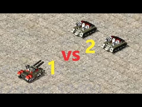 Apocalypse vs Tesla Tank - Red Alert 2