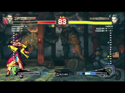 unstoppable_Dj (Balrog) Vs YAMOR (Rose) SSF4 Ranked Matches - PSN