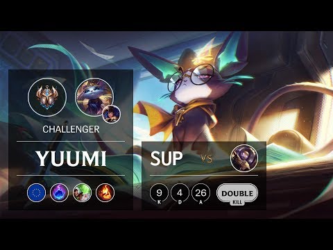Yuumi Support vs Blitzcrank - EUW Challenger Patch 9.19