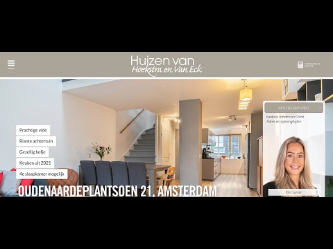 Te koop: Oudenaardeplantsoen 21, Amsterdam - Hoekstra en van Eck Makelaars - Méér Makelaar