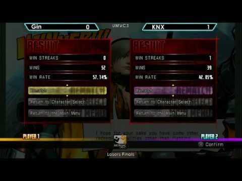 UMVC3 2 Vs 2: Azido/Gin Vs Justin Xavier/KNX