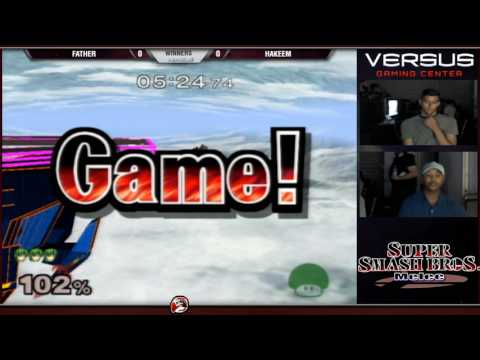 Versus Weekly 06/25/17 - Winners R2 - Father (Marth) vs Hakeem (Peach,Sheik) - Melee