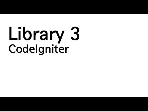 Codeigniter Library 3 Form Validation