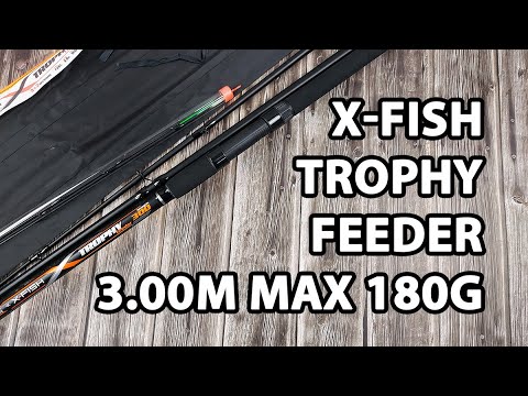 Фідер X-Fish Trophy Feeder 3.00m Max 180g (2 вершинки з тубусом, чохол)