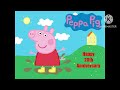 Happy 20th Anniversary To Peppa Pig