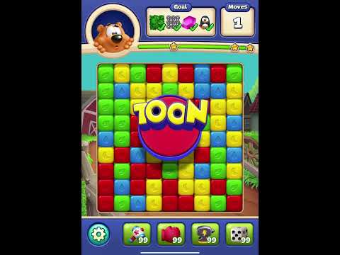 TOON BLAST Levels 3536 - 3542 [No Boosters]