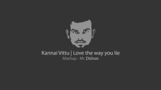 Kannai Vittu | Love the way you lie Mashup - Eminem, Harris Jeyaraj - Mr. Dishon