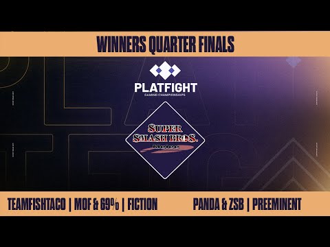 MOF & Fiction vs Panda & Preeminent - Melee Doubles: Winners Quarters