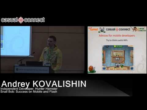 Snail Bob: Success on Mobile and Flash | Andrey KOVALISHIN - YouTube