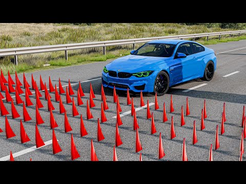 Cars vs Spikes Trap BeamNG Drive Challenge Ends in Total Destruction!