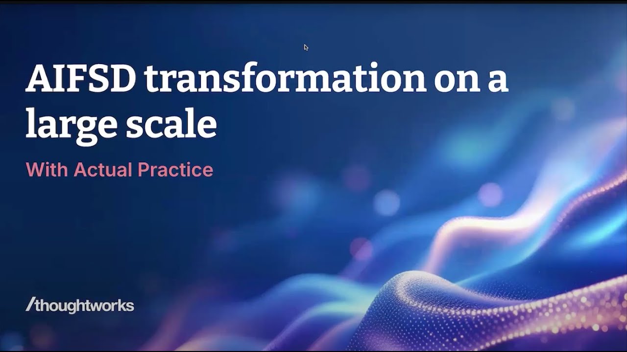 AI-first software delivery transformation in a large scale: real-world lessons