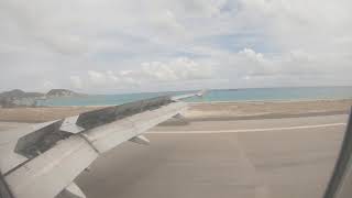 SXM inflight landing