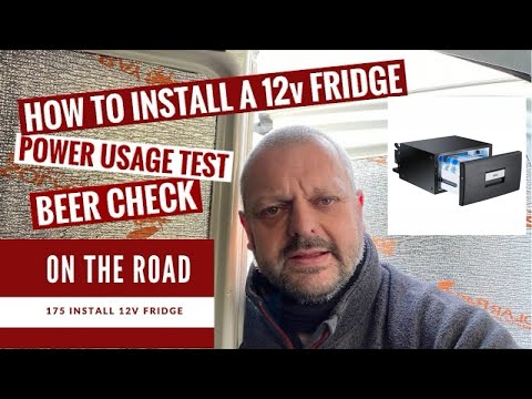 I Install a 12v Dometic CD20 Fridge in a Campervan