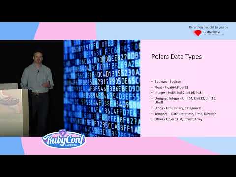 RubyConf 2023 - Get your Data prod ready, Fast, with Ruby Polars! by Paul Reece