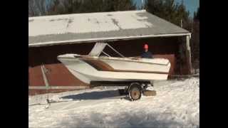 One Way to Dispose of a Fibreglass Boat