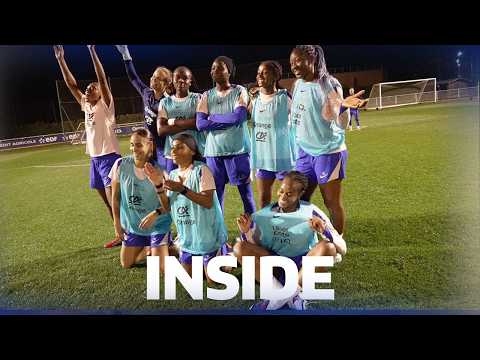 Premier entrainement sur la route du Brésil