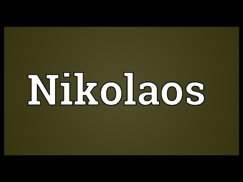 Nikolaos Meaning