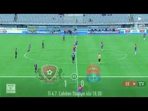 Veikkausliiga 2017 FC LAHTI 1 X 0 PS Kemi, Gol de Stenio Garcia Atacante