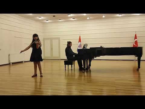 10 May 2022 Concert - Class of Feruza Abdullayeva - Tarantella and Beriot, Charles A. de mvt1+2 9th