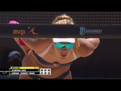 Alix Klineman With A Crazy Good Cross Court Slam! | Monster Hydro Cup