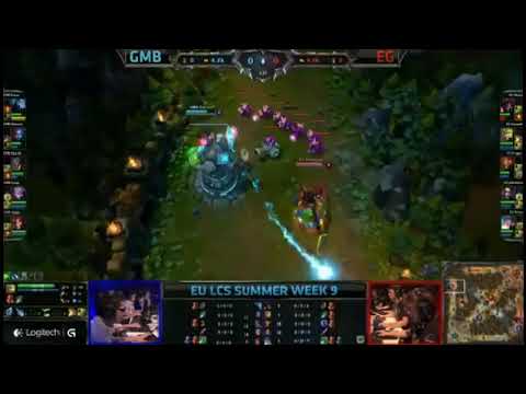 Gambit Alex Ich TF VS EG Froggen Karthus Epic Tie Breaker Highlights   EU LCS Summer HQ
