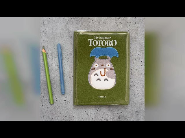 Vídeo relacionado con Mon voisin totoro totoro plush journal (Studio Ghibli)